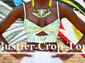 Bustier crop