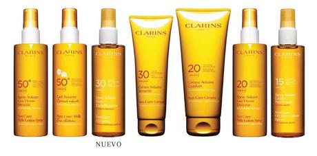 Spray Solar Aceite Embellecedor Cuerpo y Cabello UVA/UVB 30 de Clarins