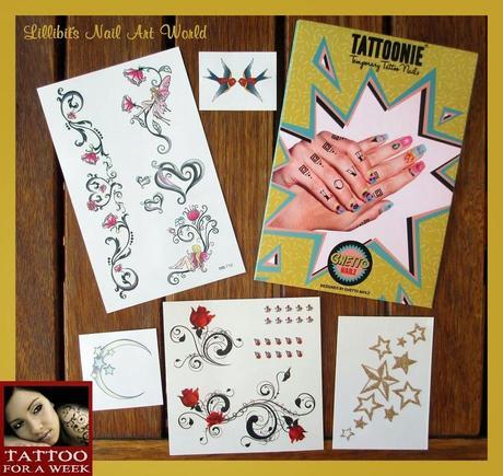 Manicura sin esmaltes con Tattoo for a Week Manicura sin esmaltes con Tattoo for a Week