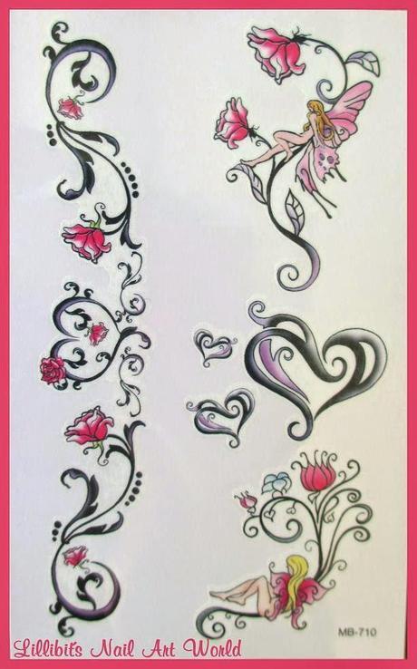 Manicura sin esmaltes con Tattoo for a Week Manicura sin esmaltes con Tattoo for a Week