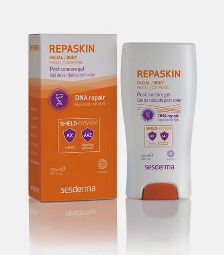 Repaskin de Sesderma, la primera línea solar que protege y repara la piel de los daños solares
