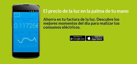 El precio de la luz en tu smartphone