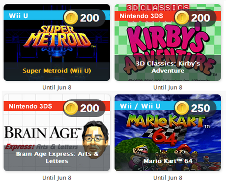 Nuevos Juegos Digitales Disponibles en Club Nintendo (Mayo 2014)