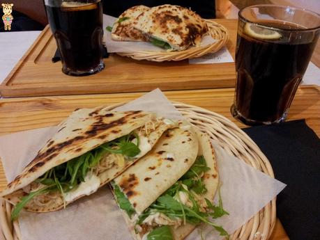 Comer en Coruña: La Piadina