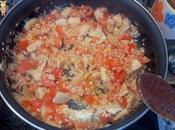 Risotto pollo tomate