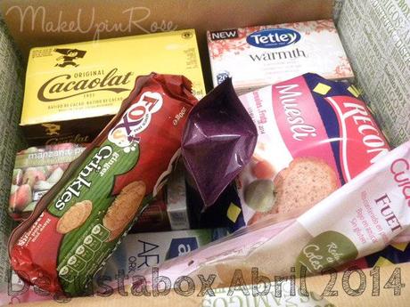 DEGUSTABOX ANIVERSARIO, ABRIL 2014