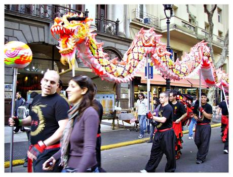 Festividad de colectividades: arte en las calles y ¡qué arte!