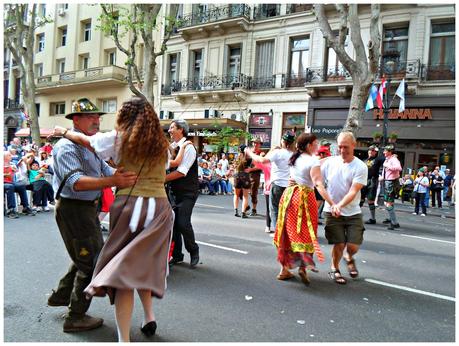 Festividad de colectividades: arte en las calles y ¡qué arte!