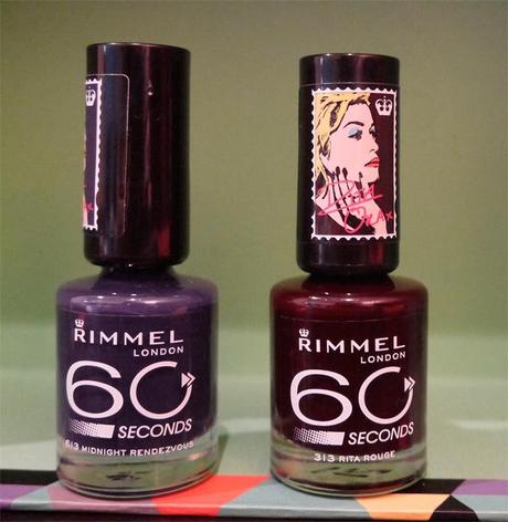 Rita Ora para Rimmel London, la colección de esmaltes de uñas Color Rush 60 Second rita-ora-rimmel-esmaltes-morado-bordo