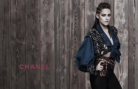 Kristen Stewart de Chanel Métiers d'Art Colección París-Dallas 2013/14 Campaña