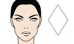 ¿Cuál es tu forma de rostro? rostro forma diamante