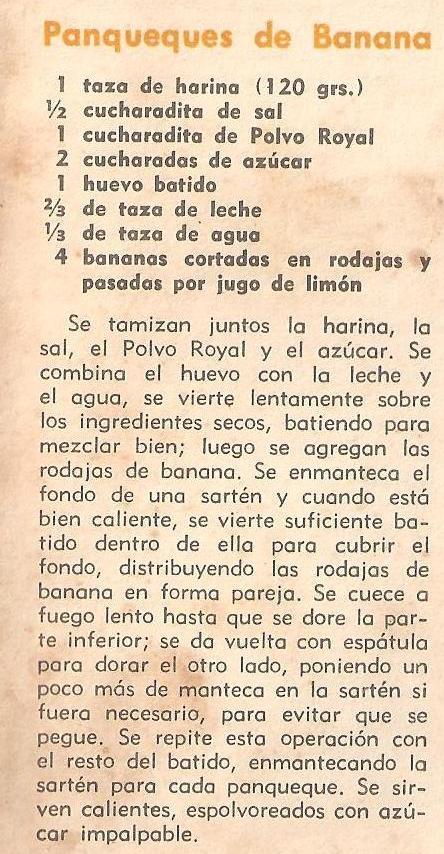 PANQUEQUES DE BANANA, VOLVEMOS CON EL RETO DULCE DE LAURA REAL