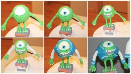 TUTORIAL FONDANT: MONSTER UNIVESITY MIKE WAZOWSKI