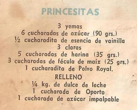 RETO DULCE LAURA REAL, ABRIL: PRINCESITAS