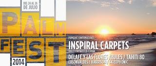 PalmFest 2014: Inspiral Carpets, Delafé y Las Flores Azules, Tahiti 80, Exsonvaldes, Harrison...