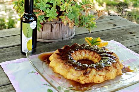 FLAN DE NARANJA Y AOVE