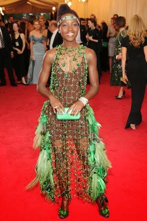 lupita nyong'o, met gala, zorro con gafas