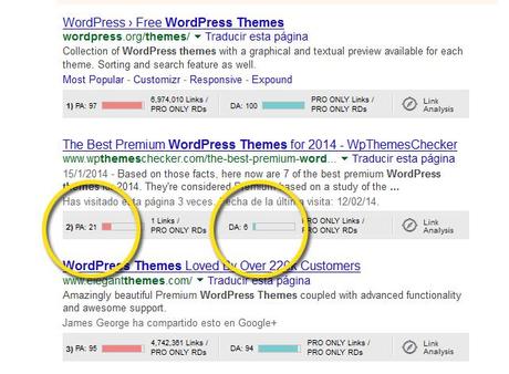 posicionamiento web en google-wordpress themes
