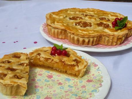 Pie de compota de manzana (Pastel)