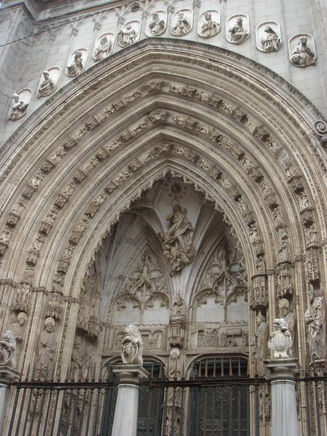 Fachada Sur de la Catedral de Toledo