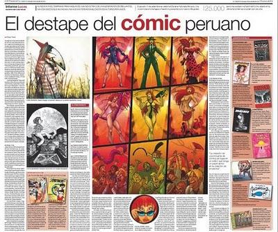 El destape del comic peruano