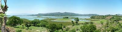 Suchitoto y el lago de Suchitlan