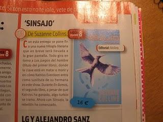 Hasta las revistas de cotilleos adoran Sinsajo :D