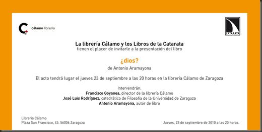 invitaciones ¿dios?