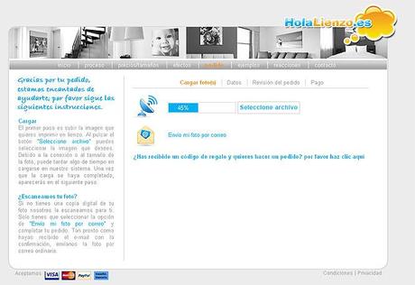 Imprimiendo en HolaLienzo