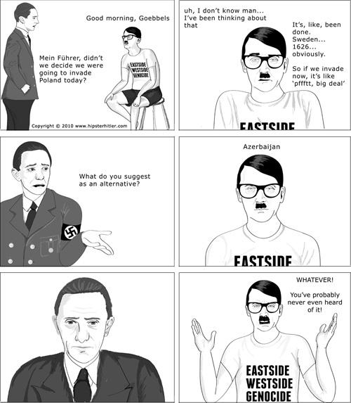 Hipster Hitler, comics divertidos con el dictador como protagonista