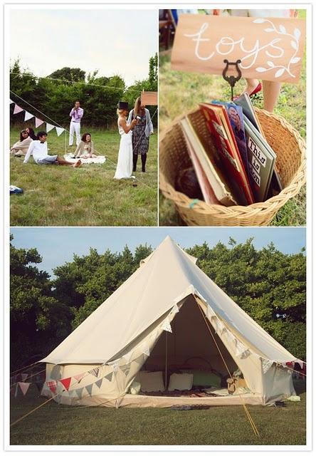 Bodas Originales: alojarse en una tienda