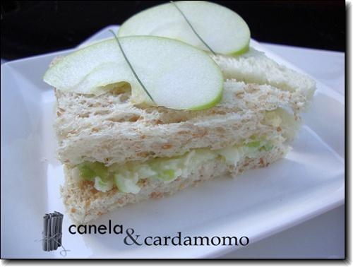 Comida de Tupper – Sandwich de Ensalada de Manzana y Queso