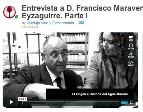 Video Entrevista Agua Termal a D. Francisco Maraver Eyzaguirre Balneario termas Pallarés Video Entrevista Agua Termal a D. Francisco Maraver Eyzaguirre Balneario termas Pallarés