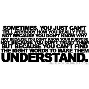Understand.