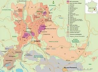 El Ródano como zona vinícola