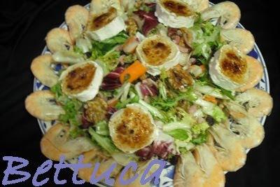 ENSALADA TEMPLADA  TIERRA Y MAR