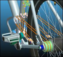 Desvelan la bicicleta de cables 'String Bike'