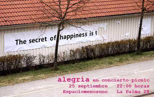 Concierto de Alegría este sábado a partir de las 22:00 en Madrid