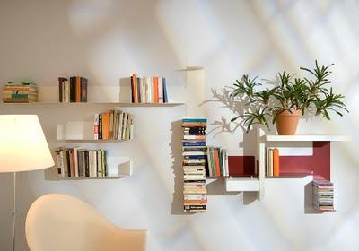 DECORAR PAREDES CON LIBROS