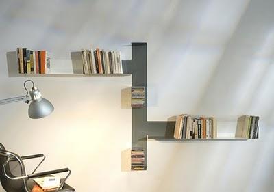 DECORAR PAREDES CON LIBROS