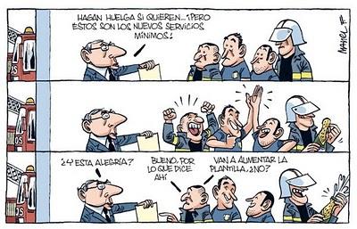 Y hablando de huelga...