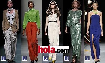 Las tendencias para la próxima primavera 2011, que se vieron en Cibeles Madrid Fashion Week