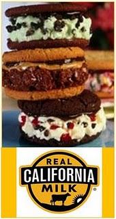 Sandwiches de Helado de California