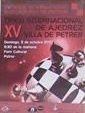 XV Open Internacional de Ajedrez Villa de Petrer 2010