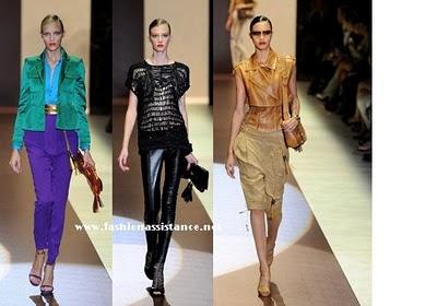 Milan Fashion Week, Primavera/Verano 2011. Gucci Runway. Front Row