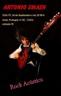 Antonio Smash dispara en la W