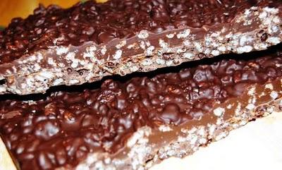 Turrón de chocolate sin gluten