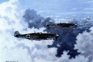 Los Messerschmitts derrotan a los Spitfires - 20/09/1940.