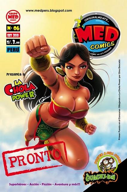 Va llegando el número 6 de MED Comics