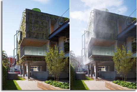 EDIFICIO QUE ASEMEJA A UN ORGANISMO VIVO